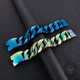 Stylish Heavy Chunky Link Chain Stainless Steel Bracelet
