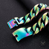 Stylish Heavy Chunky Link Chain Stainless Steel Bracelet