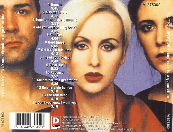 Soundtrack To A Generation (CD) | Excellent+ (EX+) Excellent+ (EX+)