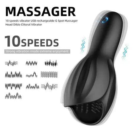 10 Modes Electric Penis Masturbator Cup for Men - Lootquake