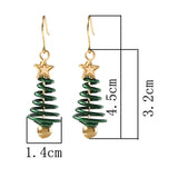 Christmas Earrings Tree Star DIY Earrings - Lootquake