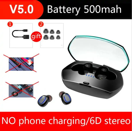 Bluetooth 5.0 Headphones - Lootquake