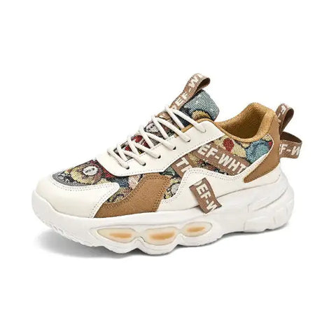 Dad Shoes, Casual Sports Shoes, Graffiti Sneakers - Lootquake