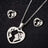 Stainless Steel Love Heart Necklaces For Women - Lootquake