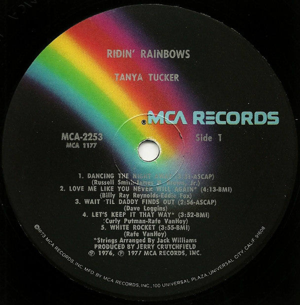 Ridin' Rainbows | Very Good Plus (VG+) Very Good Plus (VG+)