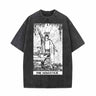 Tarot Card The Magician Vintage Washed T-shirt