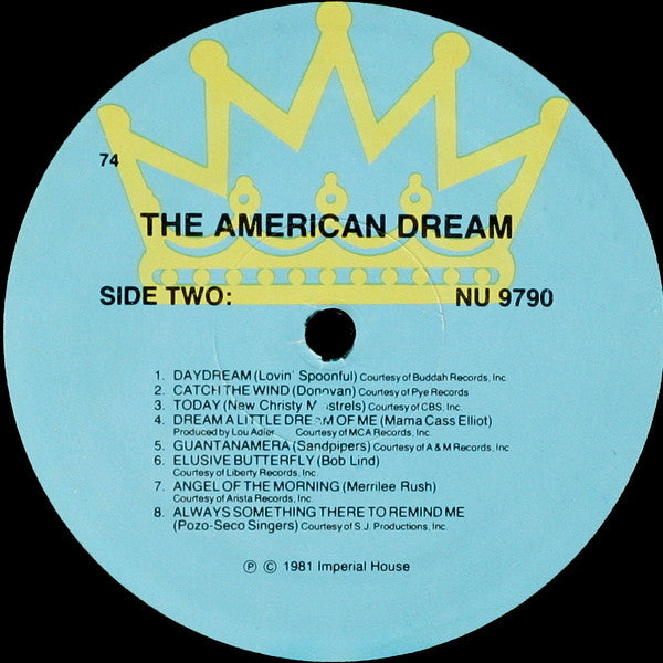 The American Dream - Great Folk Songs And Ballads | Near Mint (NM) Very Good Plus (VG+)