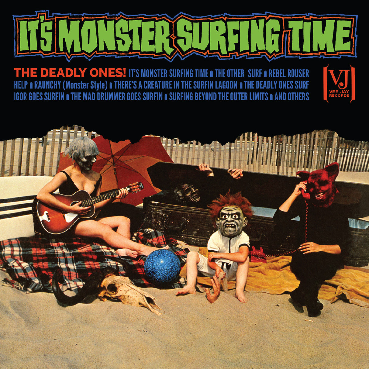 (PRE-ORDER 10/10/25) It's Monster Surfing Time (All-Analog) (Bloody Pumpkin Vinyl) | Mint (M) Mint (M)
