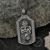 The All-Father Odin Pure Tin Viking Necklace
