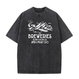 The Breweries Are Calling And I Must Go Short Sleeve T-shirt
