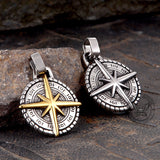 The North Star Stainless Steel Pendant