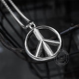 The Peace Symbol Stainless Steel Pendant