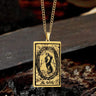 The World Major Arcana Tarot Stainless Steel Necklace
