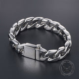 Thick Cuban Link Stainless Steel Bracelet
