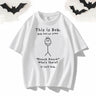 This is Bob Round Neck Short Sleeve T-shirt