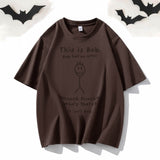 This is Bob Round Neck Short Sleeve T-shirt
