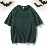 This is Bob Round Neck Short Sleeve T-shirt