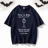 This is Bob Round Neck Short Sleeve T-shirt