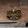 Thor's Hammer Stainless Steel Viking Ring