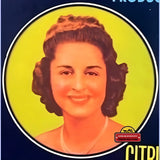 Timeless Ruby Crate Label Brings Vintage Charm to Your Collection