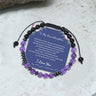 To My Granddaughter I Love You Morse Code Bracelet