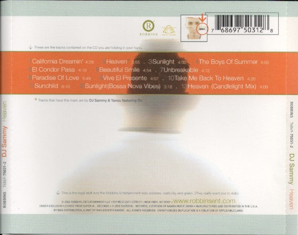 Heaven (CD) | Excellent+ (EX+) Excellent+ (EX+)