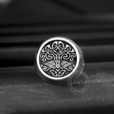 Tree of Life Knots Stainless Steel Viking Ring