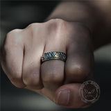 Triangle Eye of Providence Stainless Steel Masonic Ring