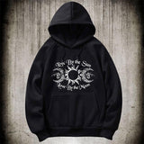 Triple Moon Goddess Witch Hoodie