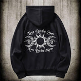 Triple Moon Goddess Witch Hoodie