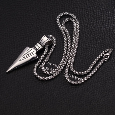 Arrow Head Pendant Long Chain Necklaces - Lootquake