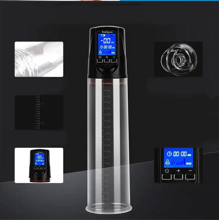 Electric Display Male Masturbator Adult Toy - Lootquake