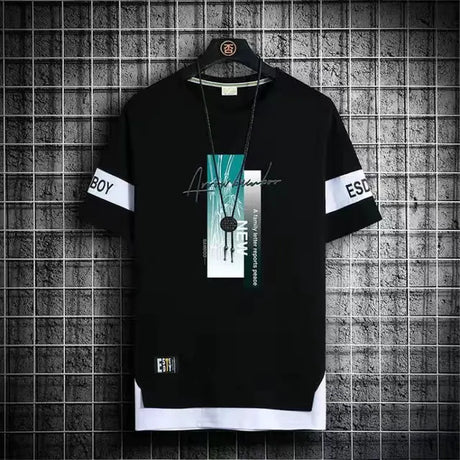 2024 Men's Korean Fashion Summer Short Sleeve T-Shirts - Lootquake