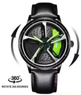 3D Spinning Mens Watches Car Rim - Lootquake