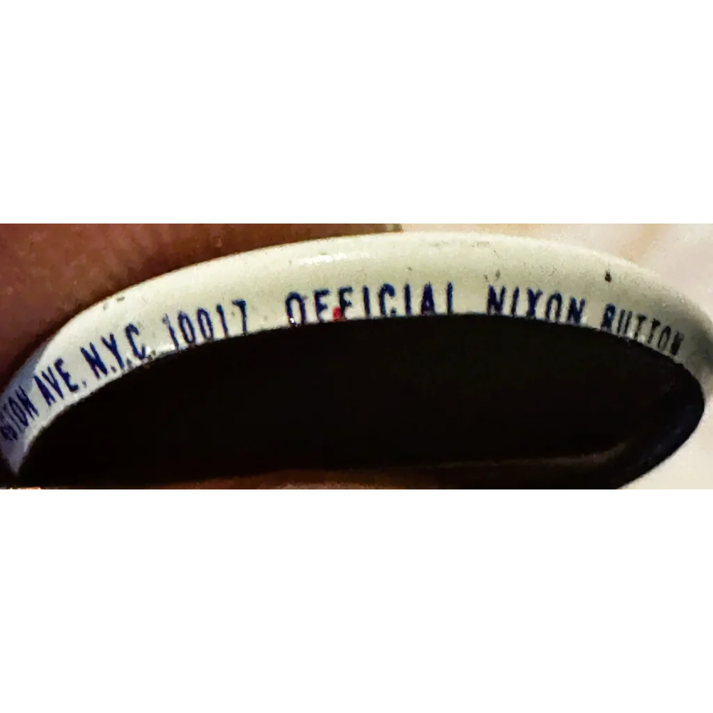 Uncommon Vintage 1960s Richard Nixon Tricky Dick Campaign Button