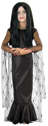 Girls Addams Family Morticia Costume
