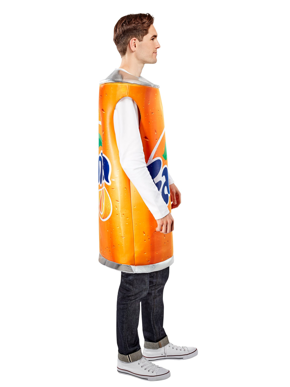 Adults Orange Fanta Can Costume