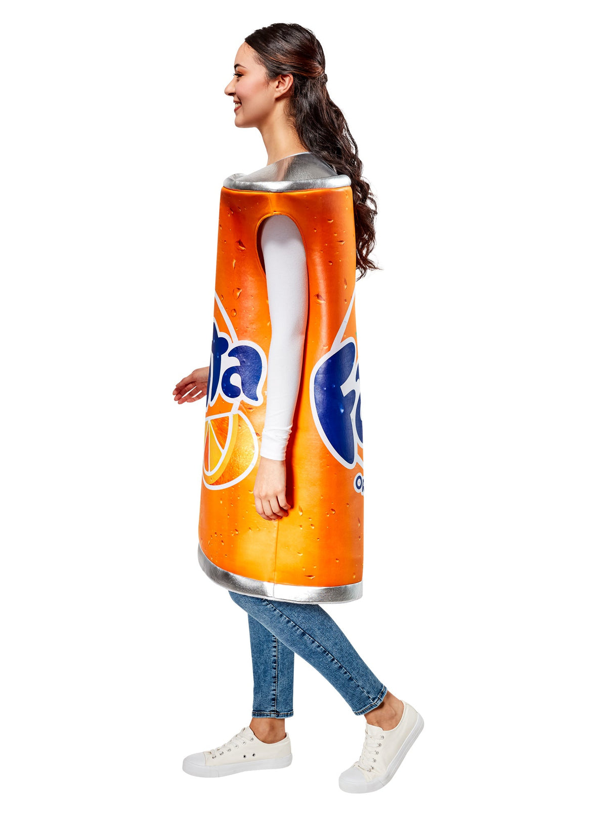 Adults Orange Fanta Can Costume