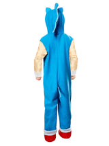 Boys Oversized Sonic Jumpsuit Costume