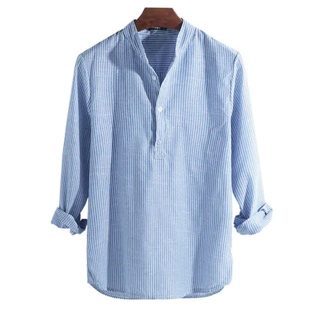 Men's Fashionable Slim Fit Casual Cotton Shirts - Lootquake