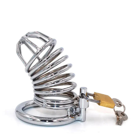 Men's Chastity Device with Rotating Lock - Alternative Toy - Lootquake