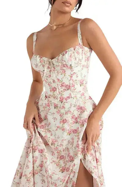 Elegant Vintage Pleated Dresses - Lootquake