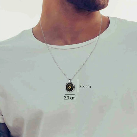 Pisces Necklaces for Lovers of the Zodiac 24k Gold Inscribed - Lootquake