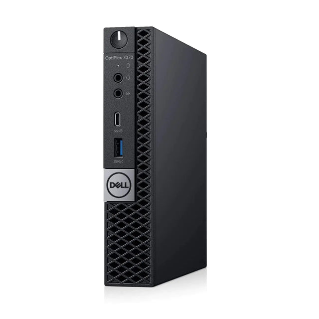 Dell OptiPlex 7070 Desktop Computer - Intel Core i7-9700T - 16GB RAM - 256GB SSD - Micro PC (Renewed) - Lootquake