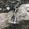 Valknut Symbol Axe Stainless Steel Viking Pendant