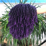 10" Short Dreadlock Wig | Afro Curly Twist | Faux Locs Braids | Heat Resistant | Black Women