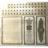 Rare 1934 Pennsylvania Railroad Gold Bond Certificate Discovered