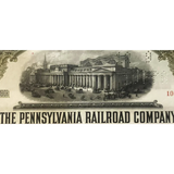 Rare 1934 Pennsylvania Railroad Gold Bond Certificate Discovered