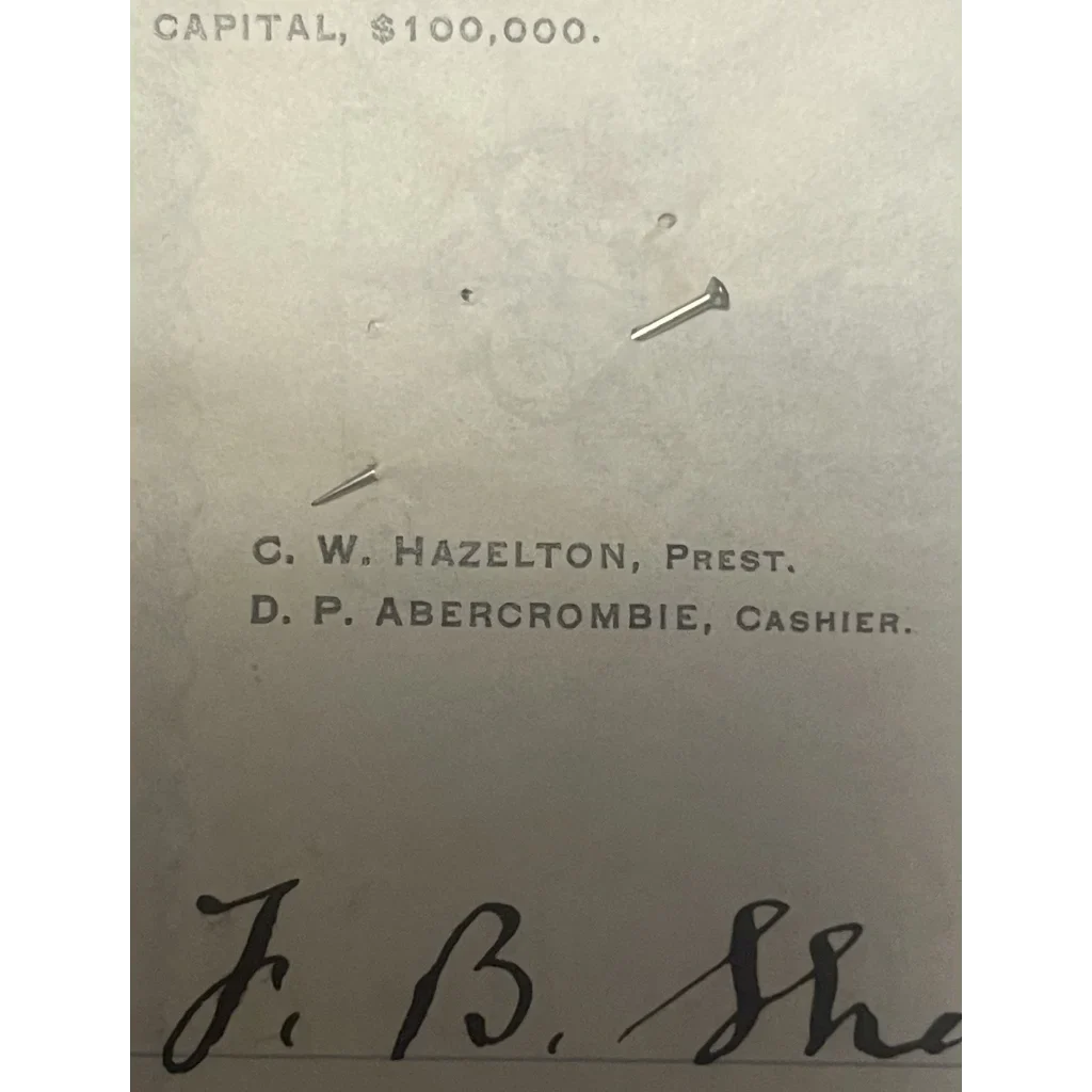 Rare Antique Vermont Massachusetts Railroad Stock Certificate