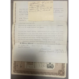 Rare 1900s VT & MA Railroad Stock Certificate Treasure